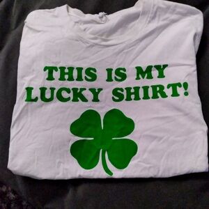 St Patrick's Day lucky tshirt